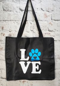 Love Dog Stofftasche Schwarz_01